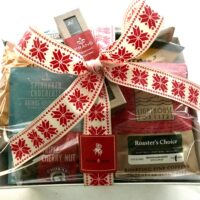 Seattle Coffee & Snack Basket - L - $150 - holiday version