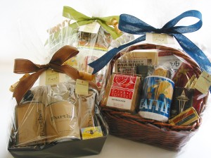 Gift Baskets for an auction