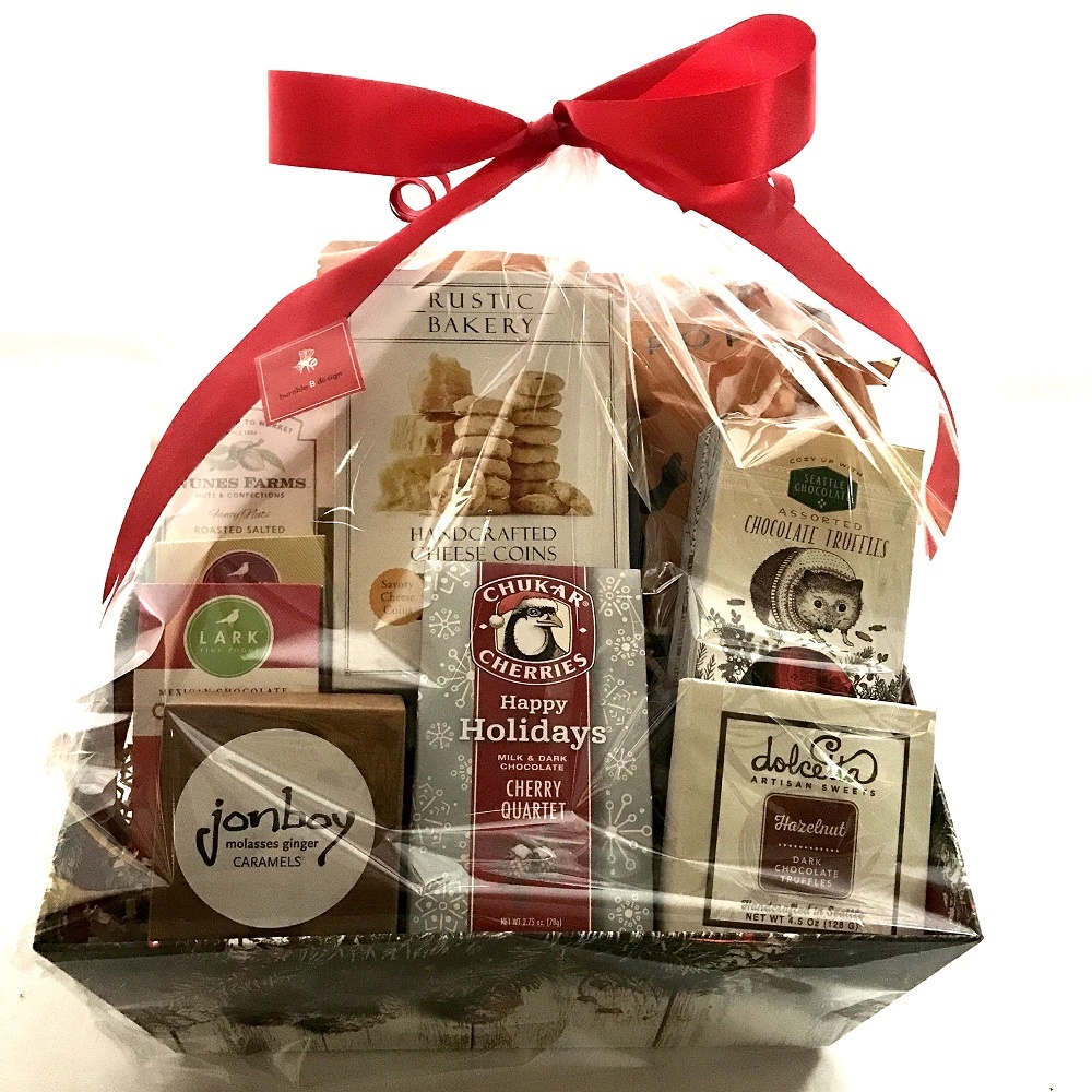 Holiday Office Snack Basket