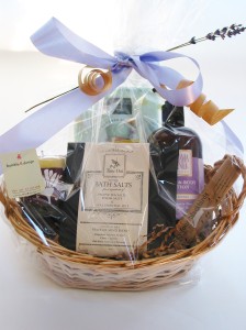 Time Out Relaxation Gift Basket, bumble B design, Seattle